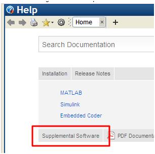 OpenECU integrated with MATLAB's help system (R2015a - R2015b)